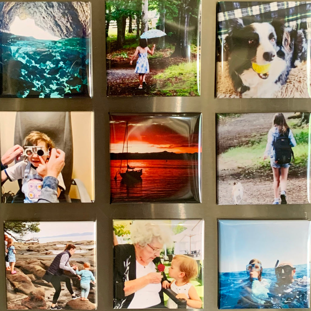 16 Pack - Custom Photo Magnets