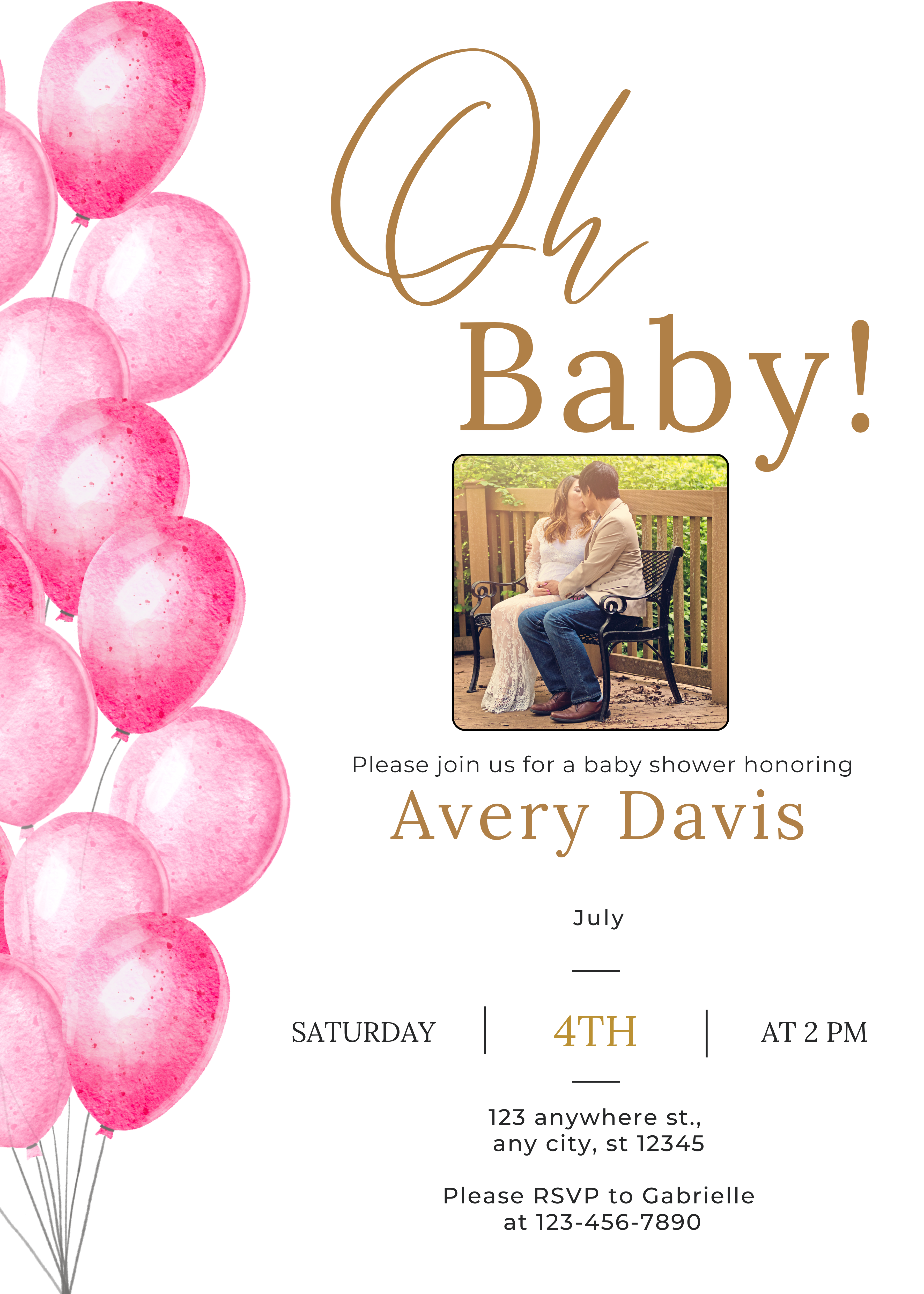 Baby Shower Invitations (various styles)